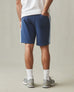 Men's Colorblock Sweatshort - Marine Navy Powder Blue